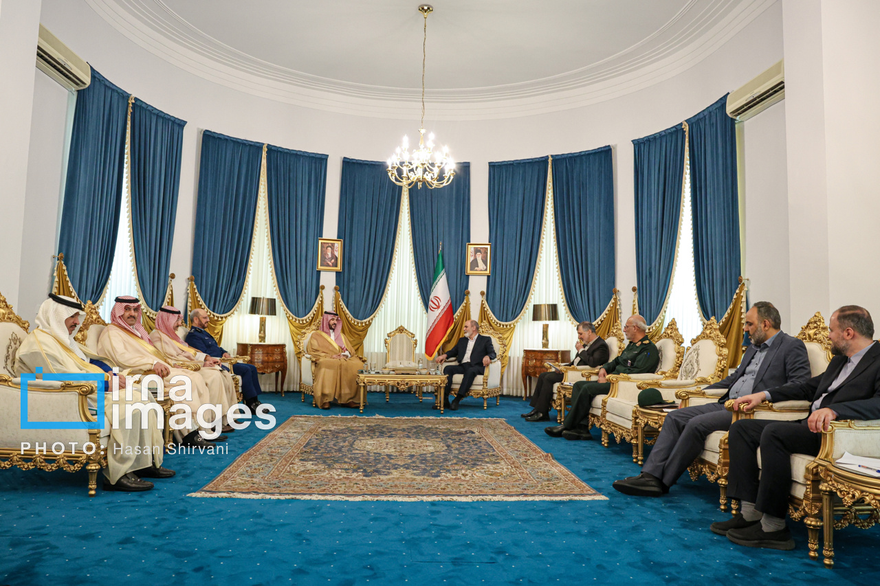 دیدار وزیر دفاع عربستان با دبیر شورای عالی امنیت ملی