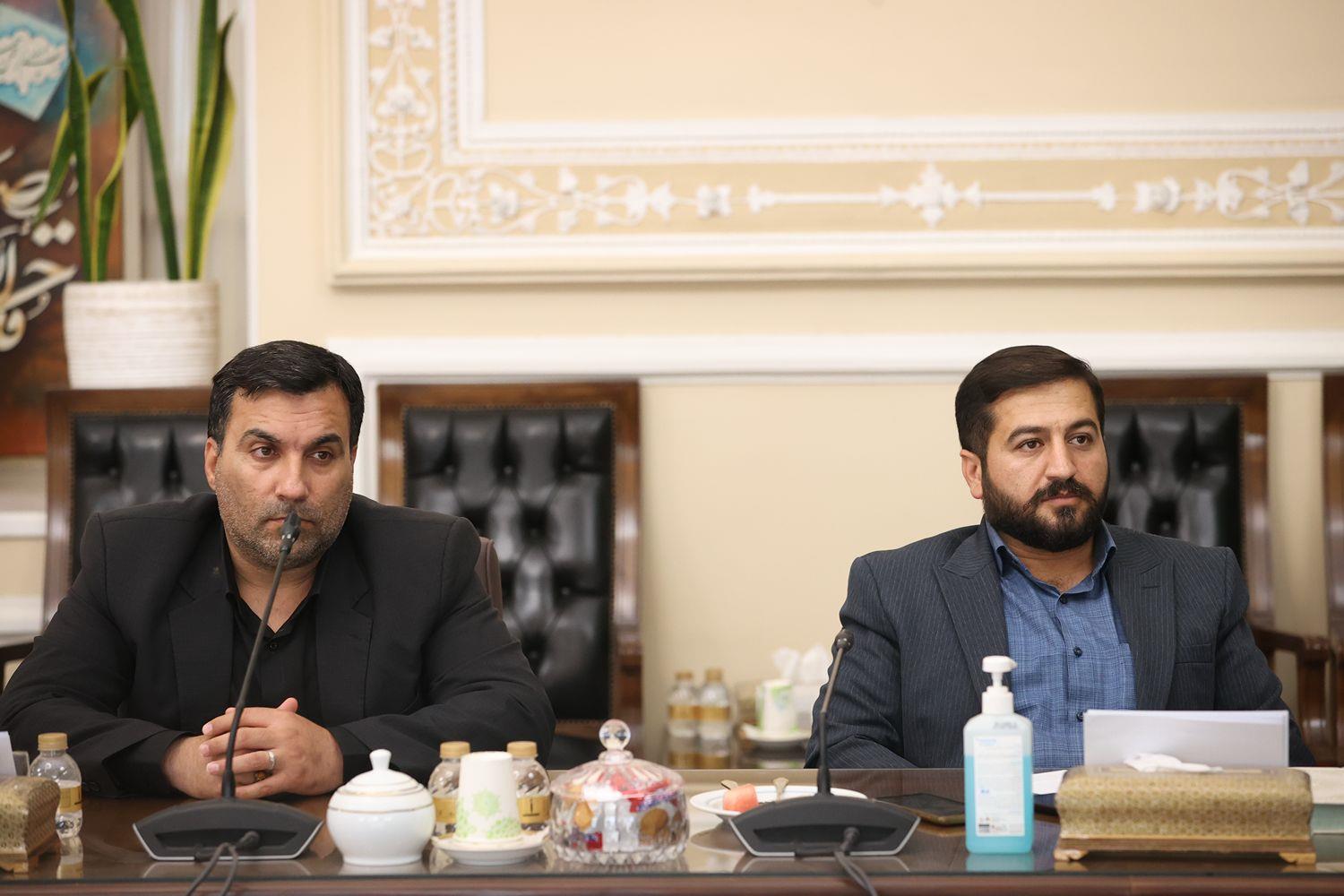 دیدار علماء، مدیران اجرایی و نماینده شهرستان‌های مسجد سلیمان، لالی، اندیکا و هفتکل با قالیباف