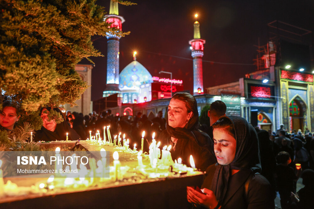 مراسم شام غریبان حسینی - تهران