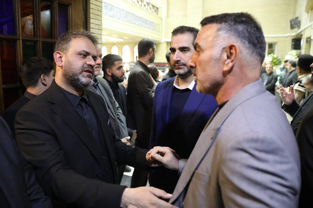 مراسم ختم پدر نماینده مسجد سلیمان با حضور قالیباف