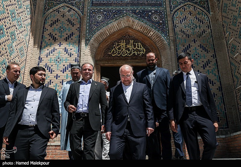 بازدید قالیباف از مراکز فرهنگی و تاریخی سمرقند و بخارا