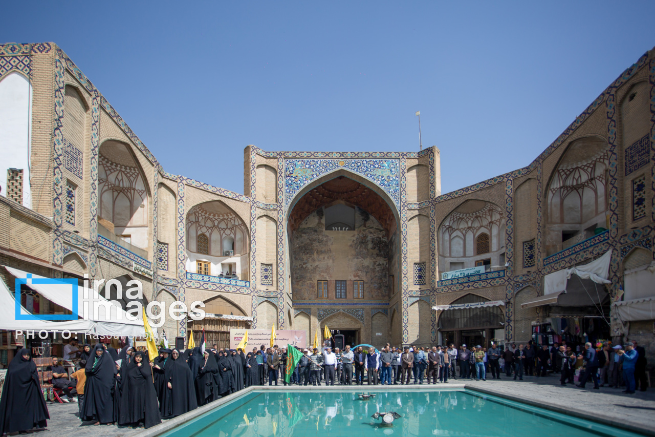 تجمع مردمی اصفهان علیه جنایات رژیم صهیونیستی