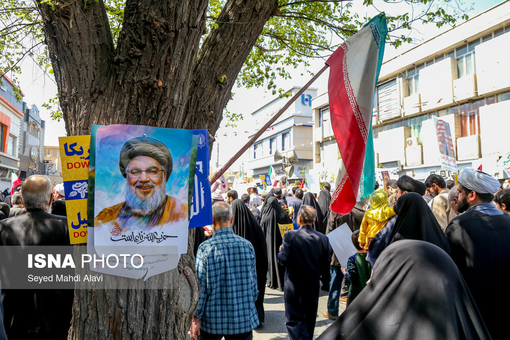 راهپیمایی روز قدس در قم