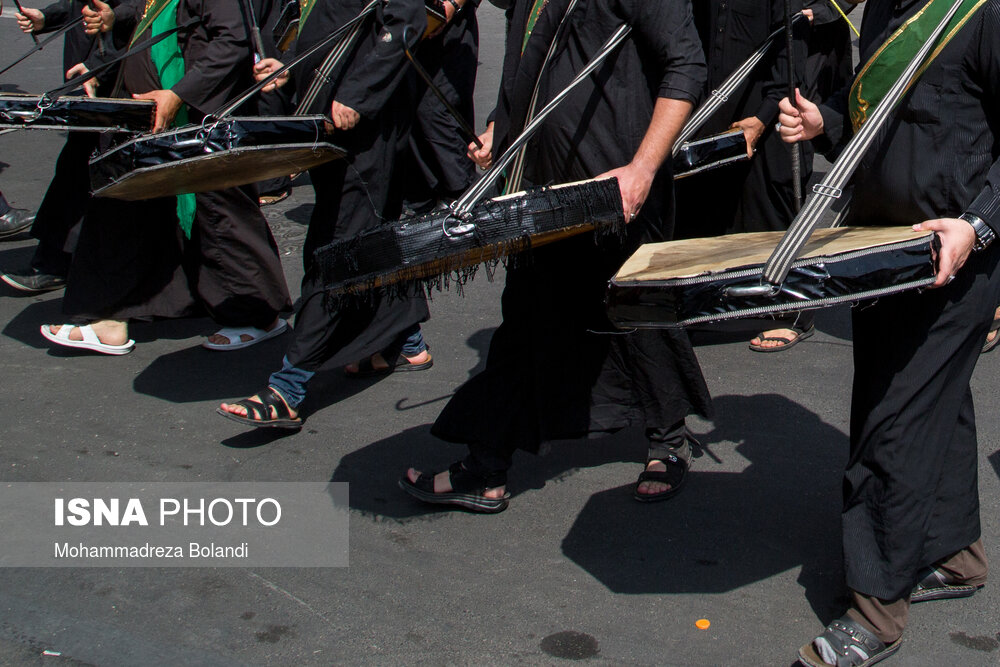 مراسم عزاداری شب تاسوعای حسینی