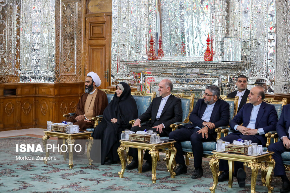 دیدار رییس اقلیم کردستان عراق با قالیباف