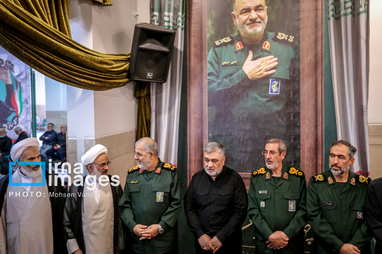 بزرگداشت چهلمین روز شهادت سپهبد «حسین سلامی»