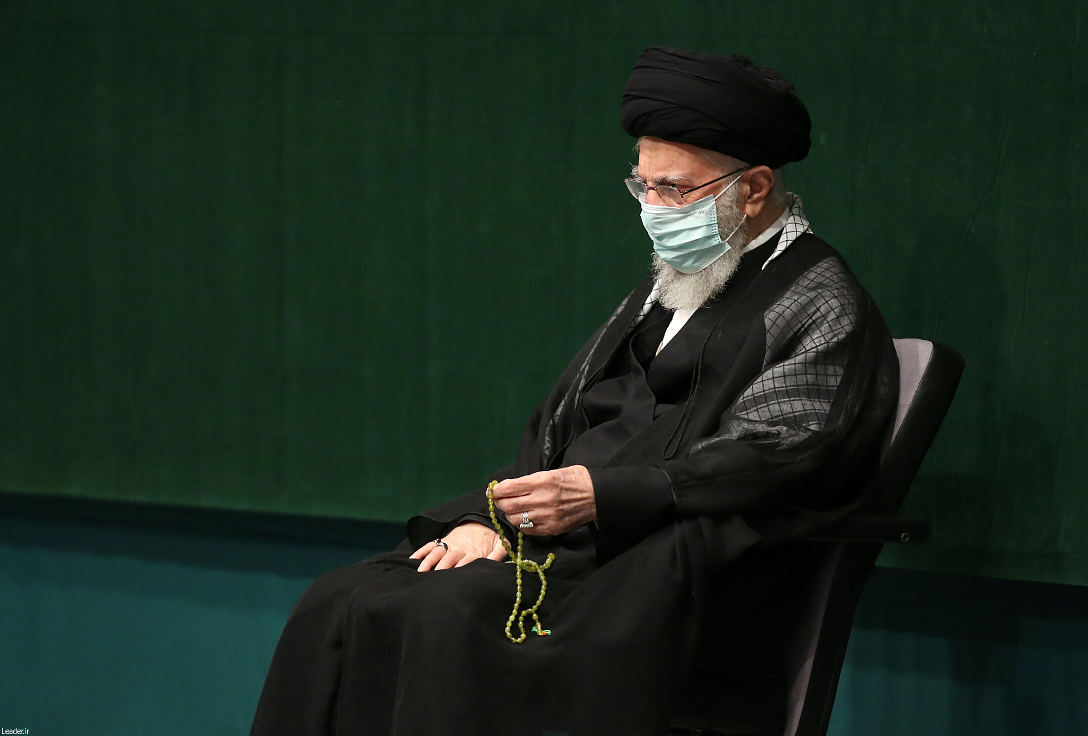 مراسم عزاداری اربعین حسینی با حضور رهبر انقلاب