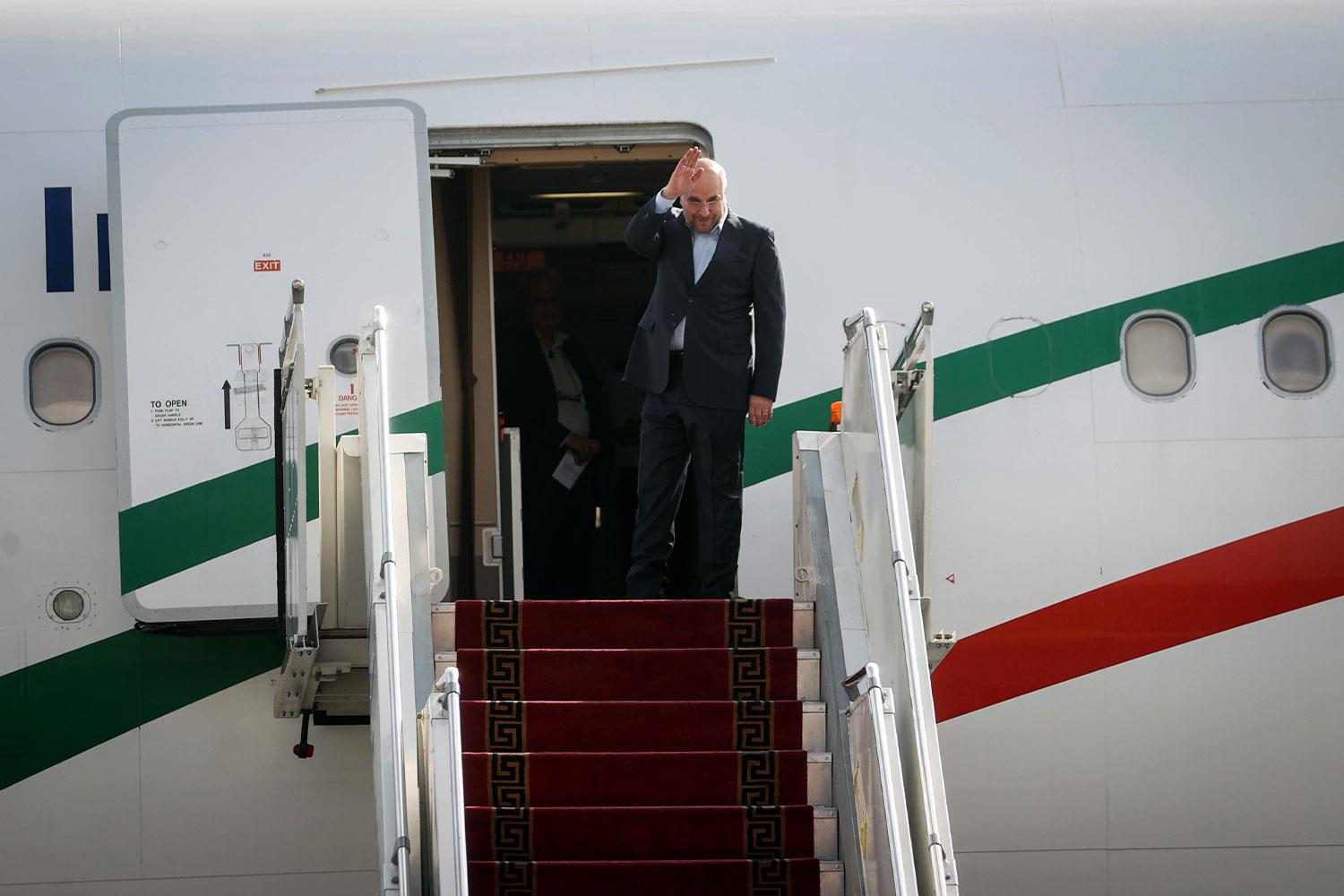 بدرقه رسمی قالیباف در سفر به آفریقای جنوبی