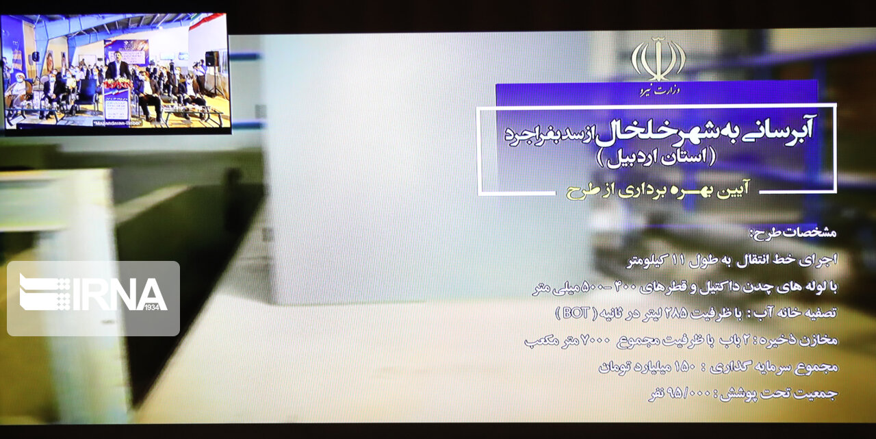 افتتاح طرح های ملی وزارت نیرو در سراسر کشور