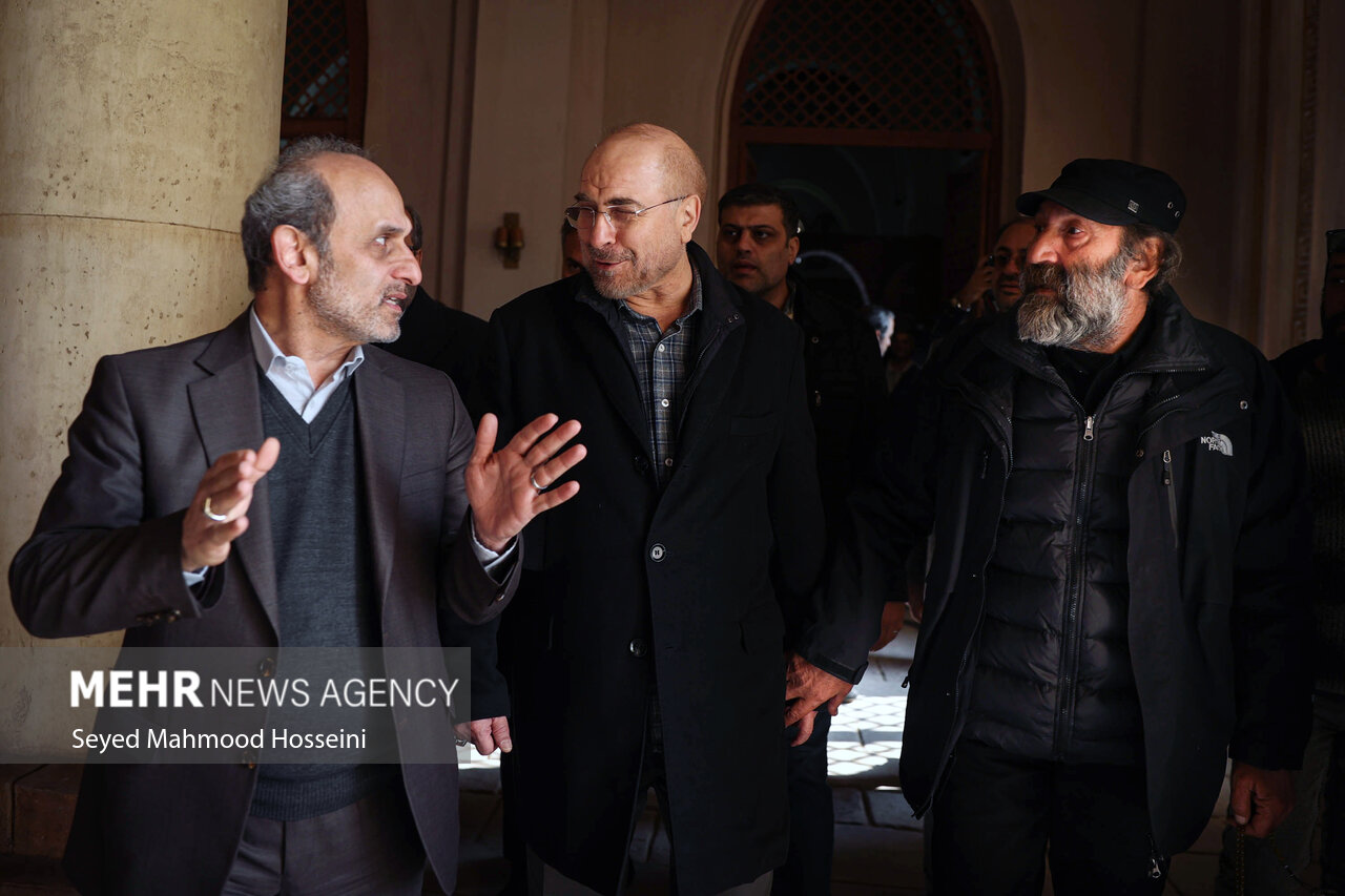 بازدید قالیباف از مراحل ساخت دو سریال تلویزیونی