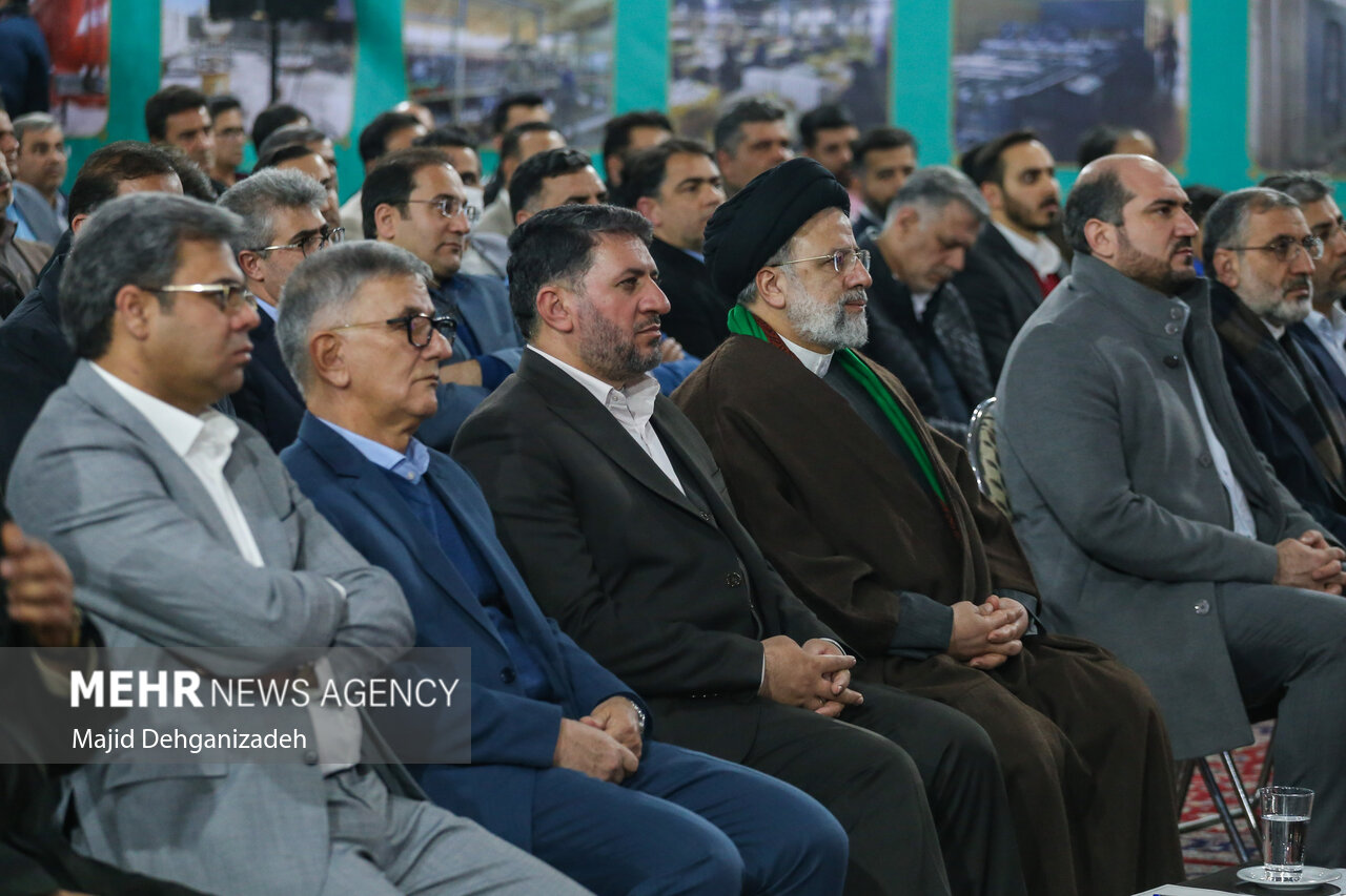 جشن احیای ۷۶ واحد راکد صنعتی استان یزد باحضور رئیسی