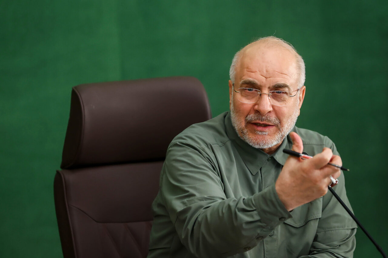 جلسه شورای هماهنگی مجلس با حضور قالیباف