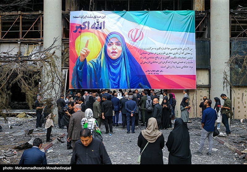 بازدید سفرا از ساختمان شیشه ای صداوسیما