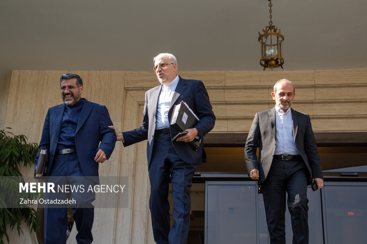 حاشیه جلسه هیأت دولت