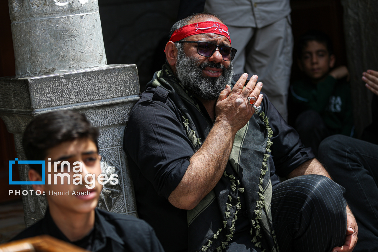 عزاداری شهادت امام جعفر صادق (ع) در قم