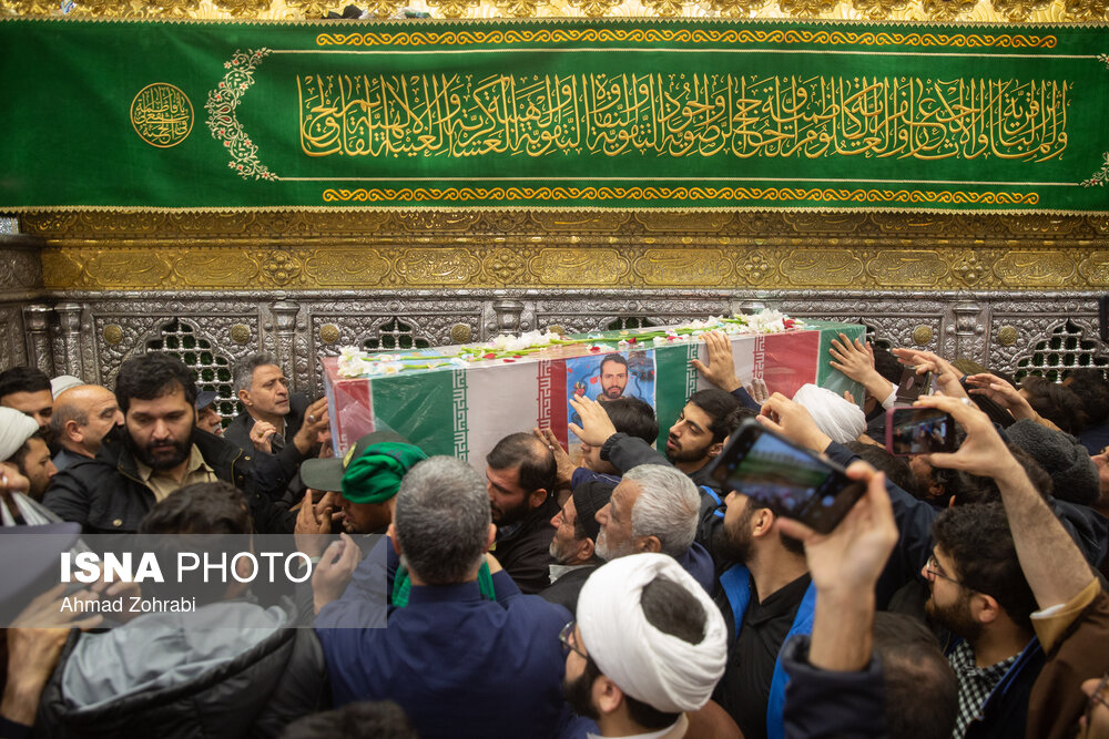 تشییع و تدفین شهدای مدافع حرم