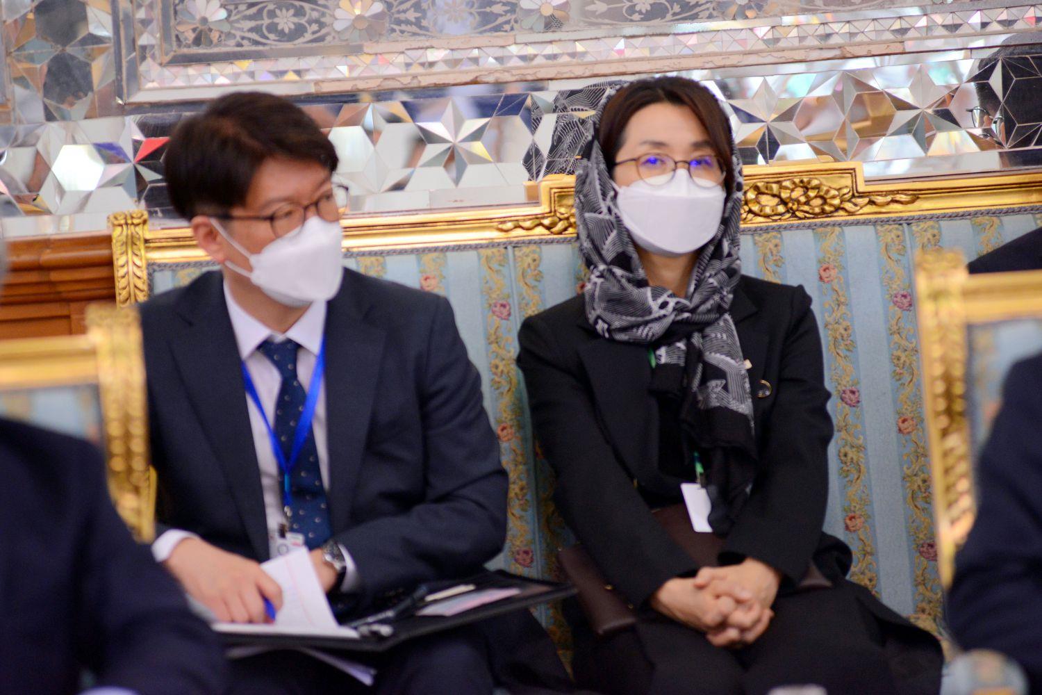 دیدار نخست وزیر کره جنوبی با قالیباف