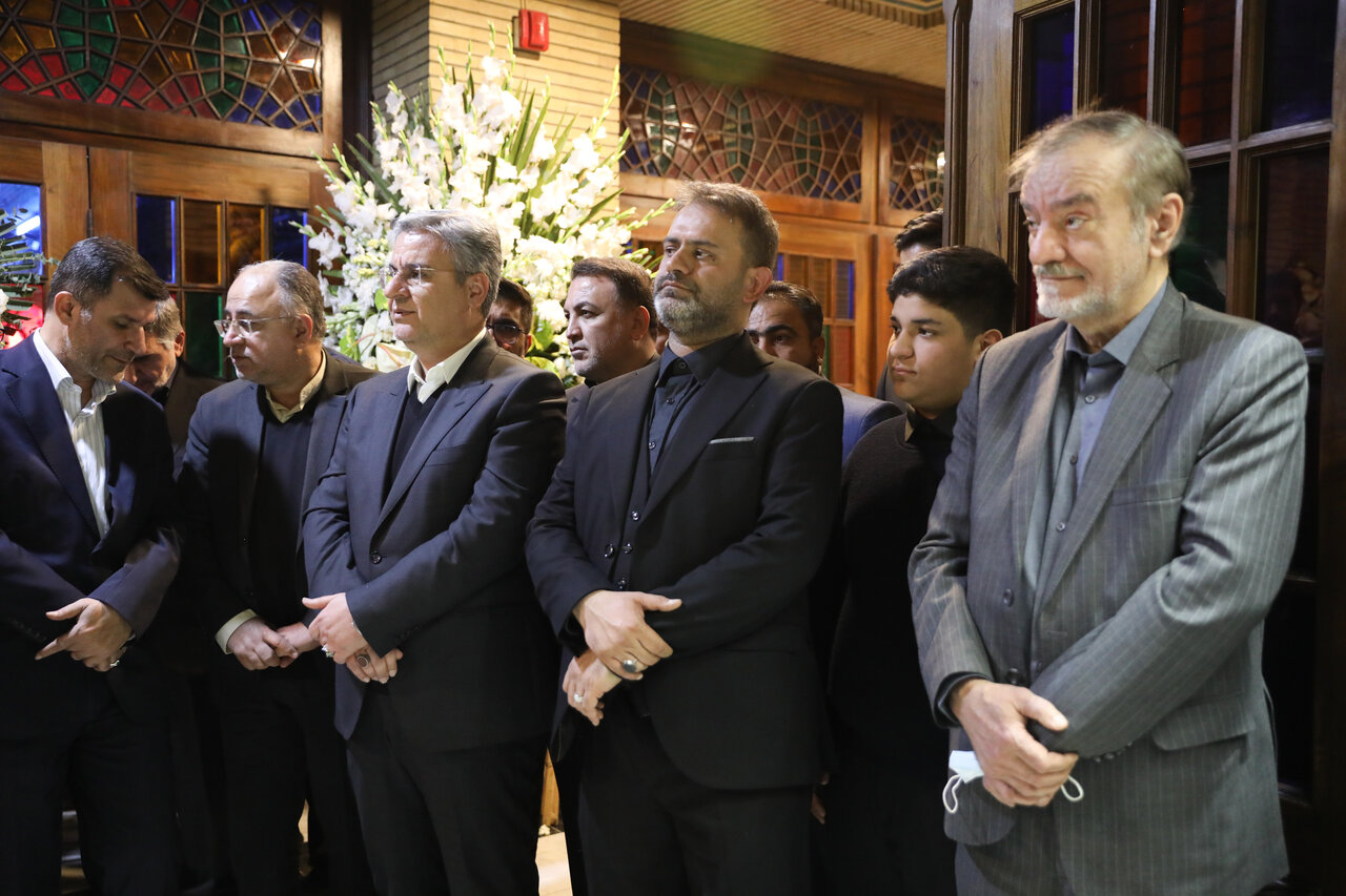 مراسم ختم پدر نماینده مسجد سلیمان با حضور قالیباف