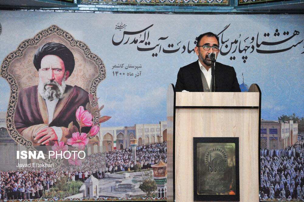 حضور قالیباف در مراسم بزرگداشت شهید مدرس