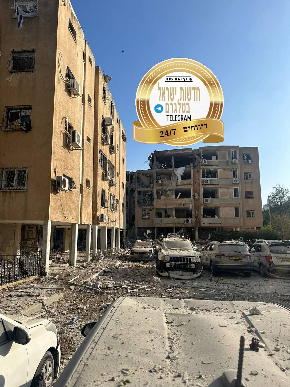 حمله موشکی ایران به تل‌آویو 