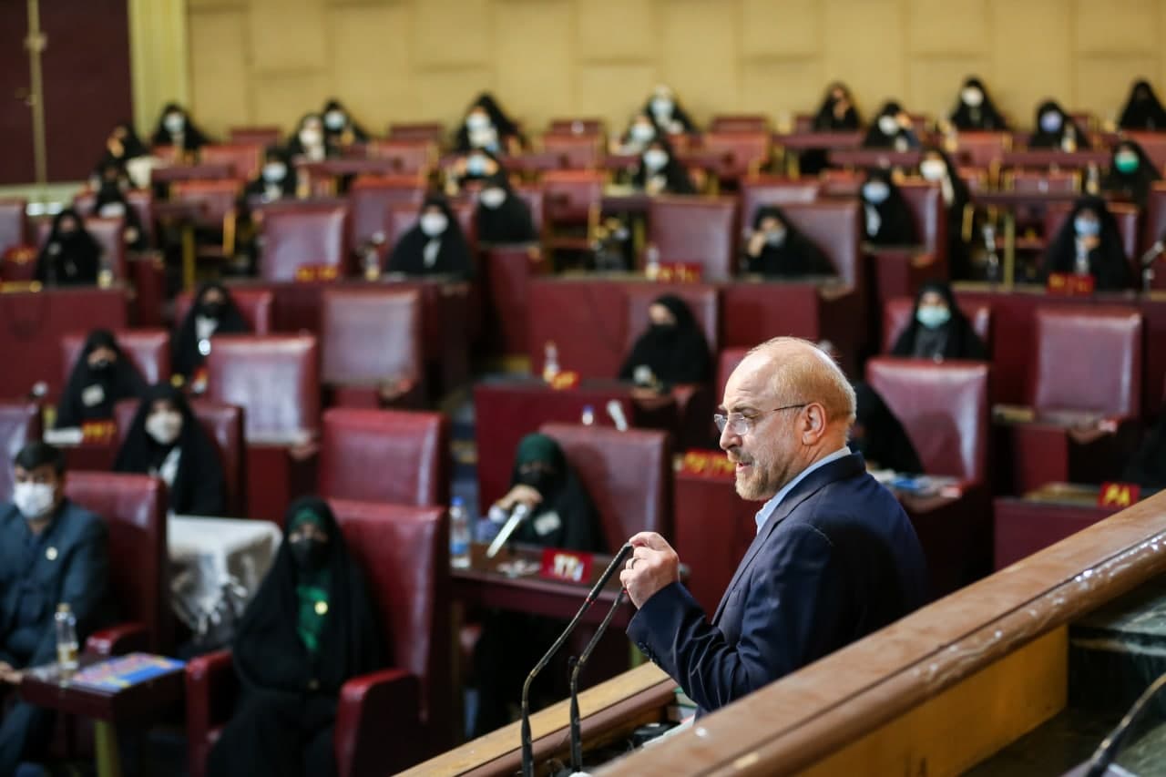 حضور قالیباف در هفتمین اجلاسیۀ کنگرۀ ملی همفکری بسیج دانش‌آموزی