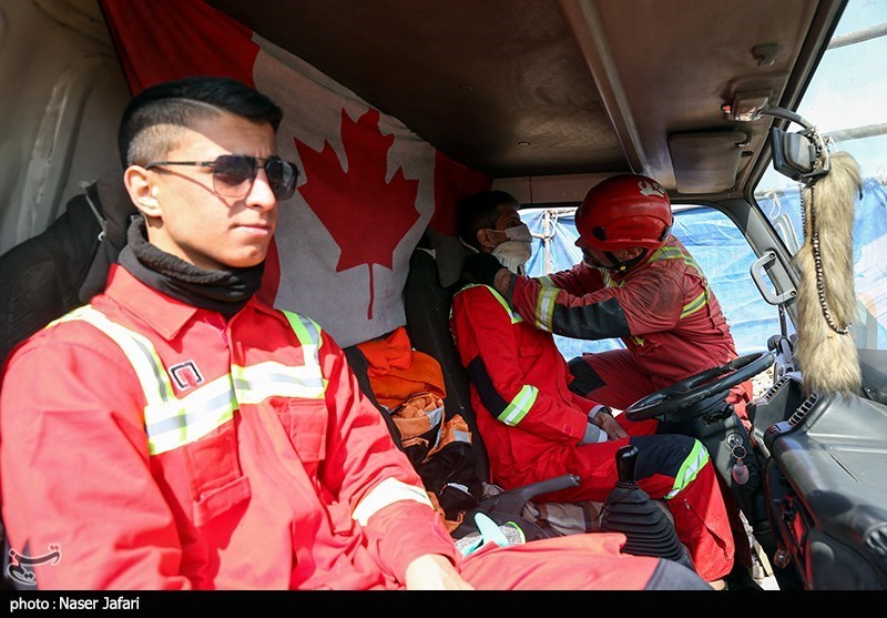 مانور سراسری تمرین زلزله کلانشهر تهران