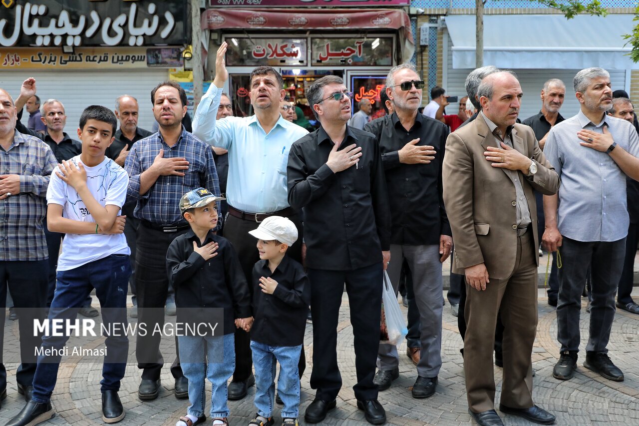 دسته عزاداری سالگرد ارتحال امام خمینی (ره) در زنجان
