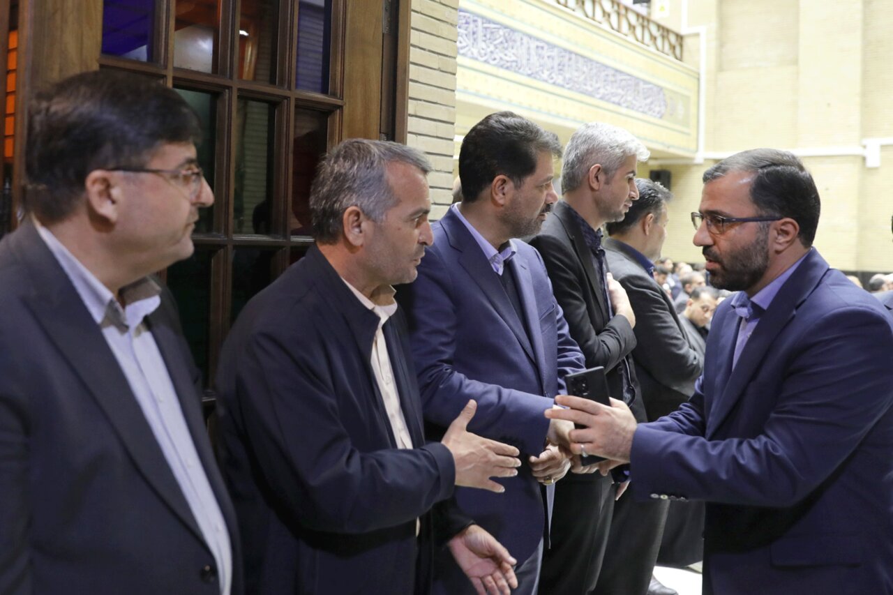 مراسم گرامیداشت درگذشت فرزند نماینده مردم لردگان در مجلس