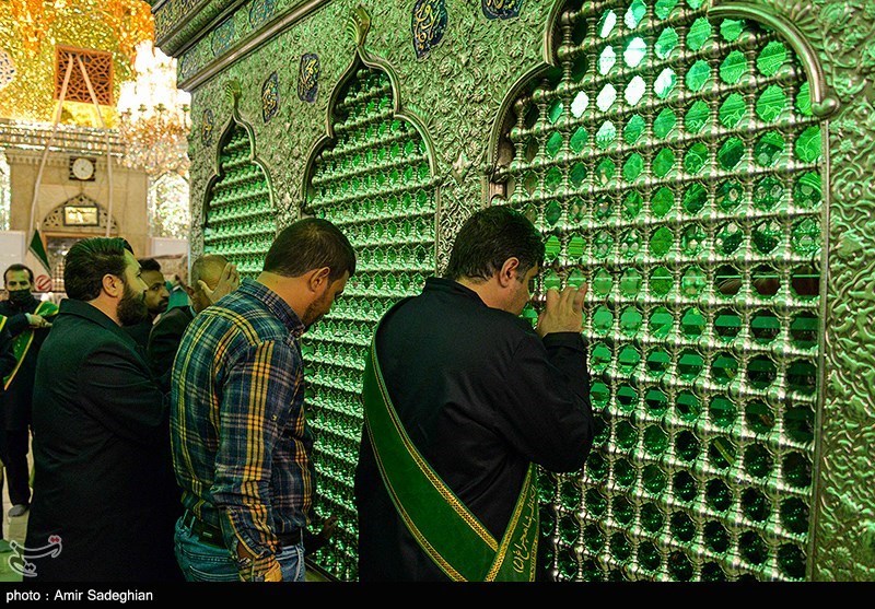 مراسم گلابشویی حرم مطهر حضرت شاهچراغ (ع) 