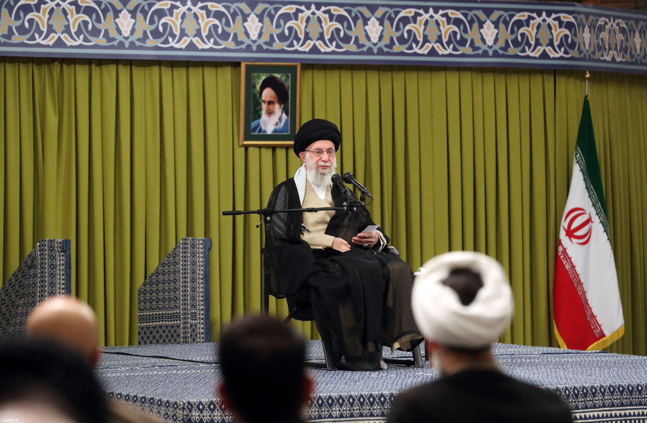 دیدار دست‌اندرکاران کنگره ملی شهدای همدان با رهبر انقلاب