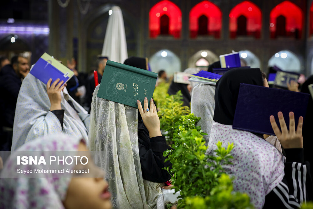 شب نوزدهم ماه مبارک رمضان در حرم مطهر رضوی
