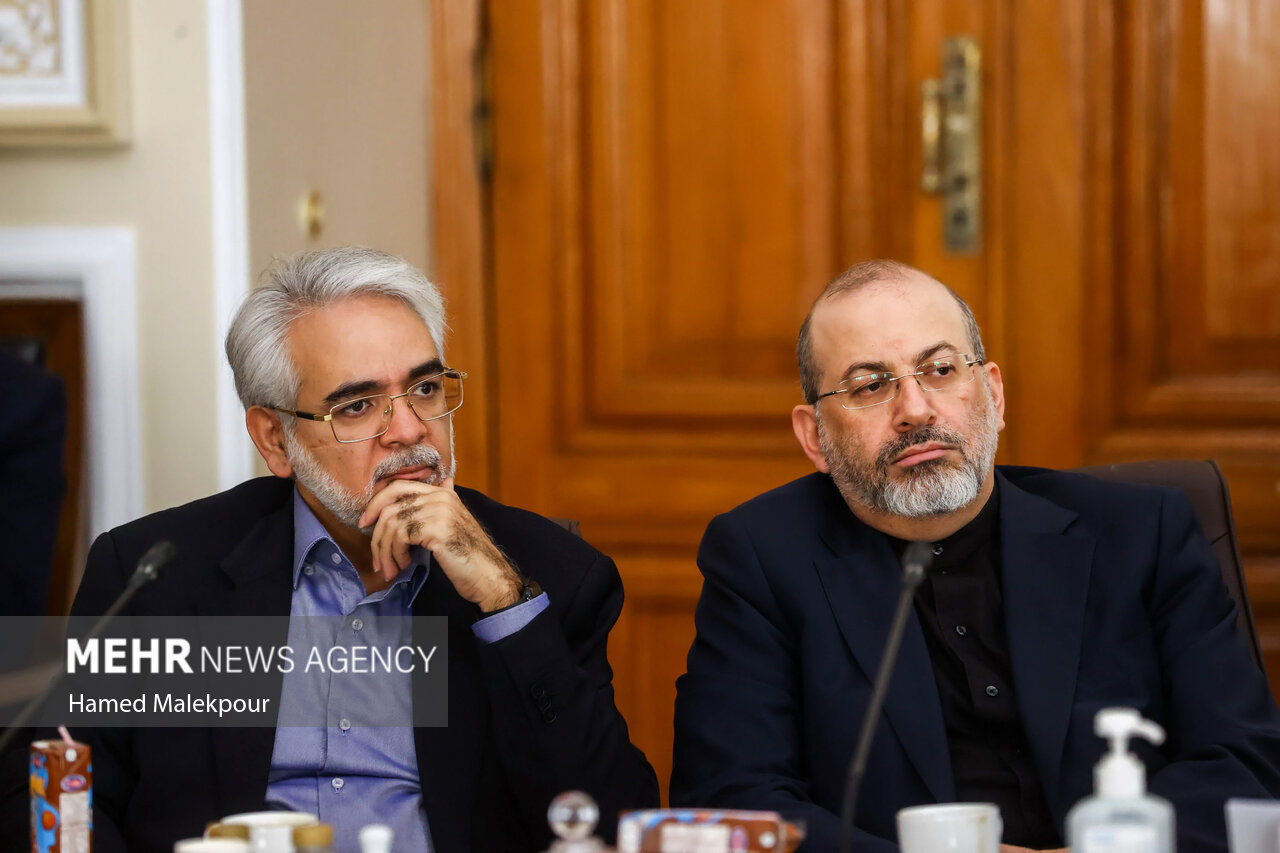 جلسه شورای هماهنگی مجلس با حضور قالیباف