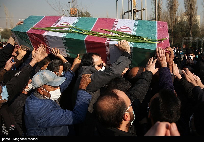 تشییع پیکر ۱۳ شهید گمنام بعد نماز جمعه تهران
