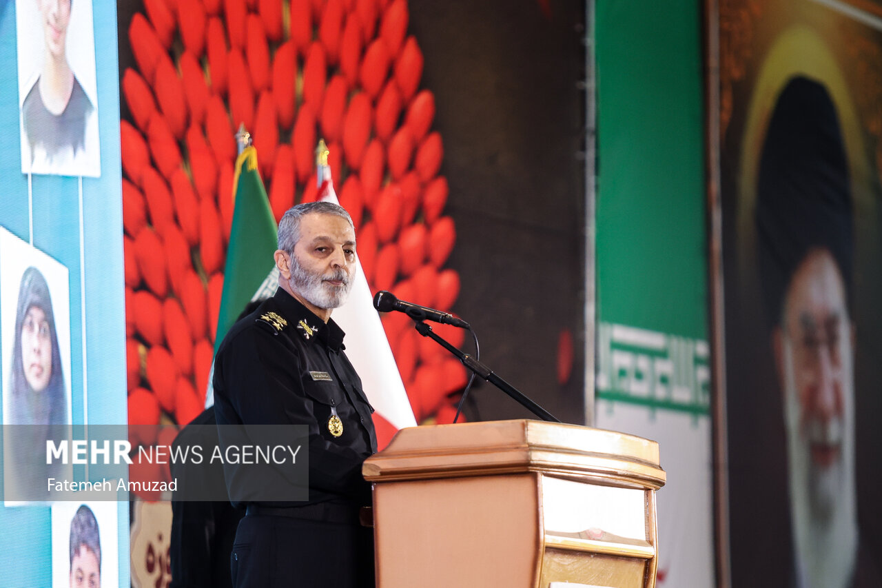 مراسم اربعین شهدای اقتدار ایران