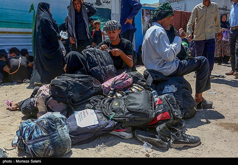  کوله های اربعین