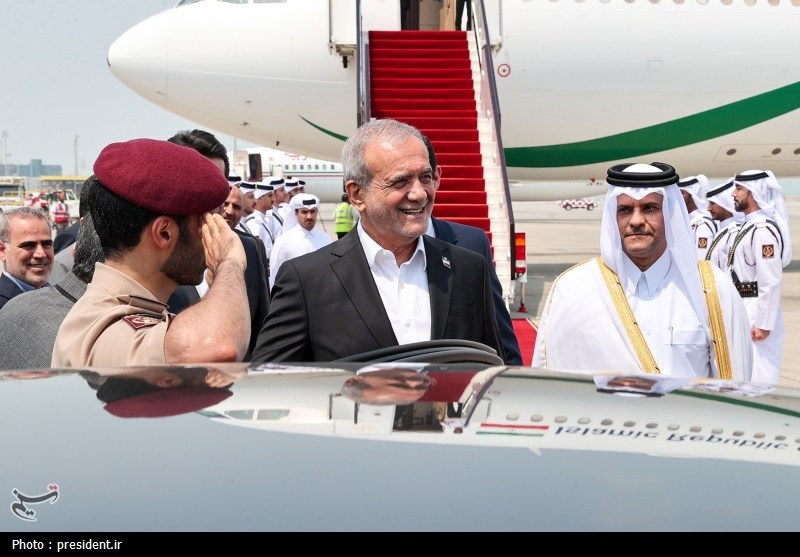 سفر رئیس جمهور به قطر
