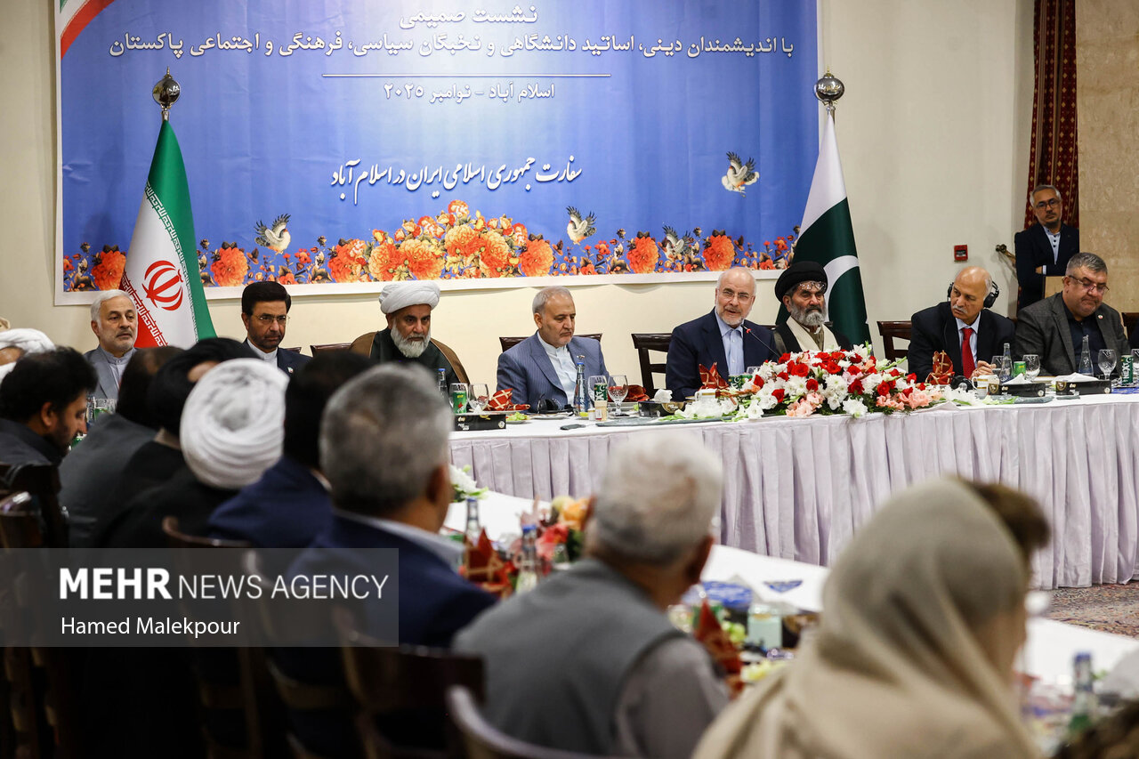 دومین روز سفر رئیس مجلس به پاکستان