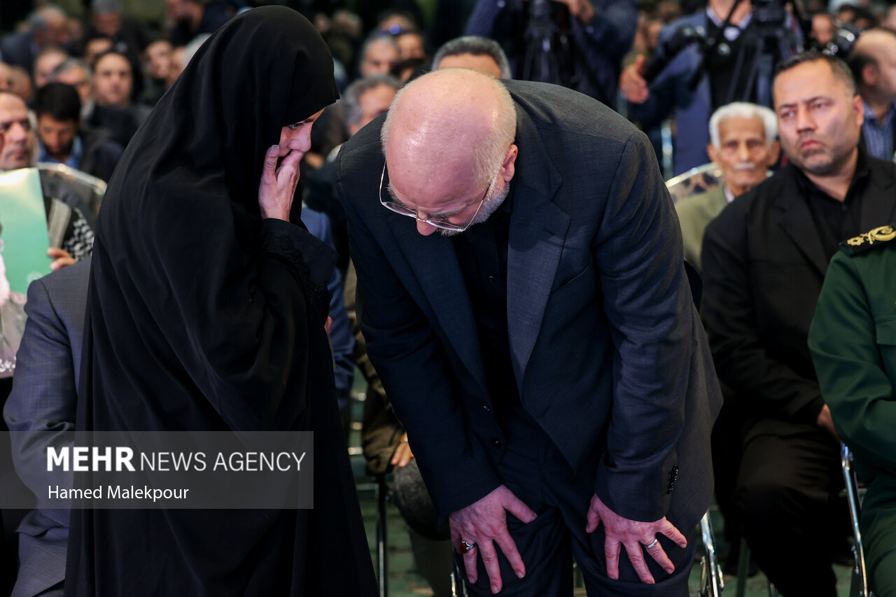 قالیباف در مراسم سیزدهمین سالگرد شهادت سردار شهید حسن طهرانی مقدم