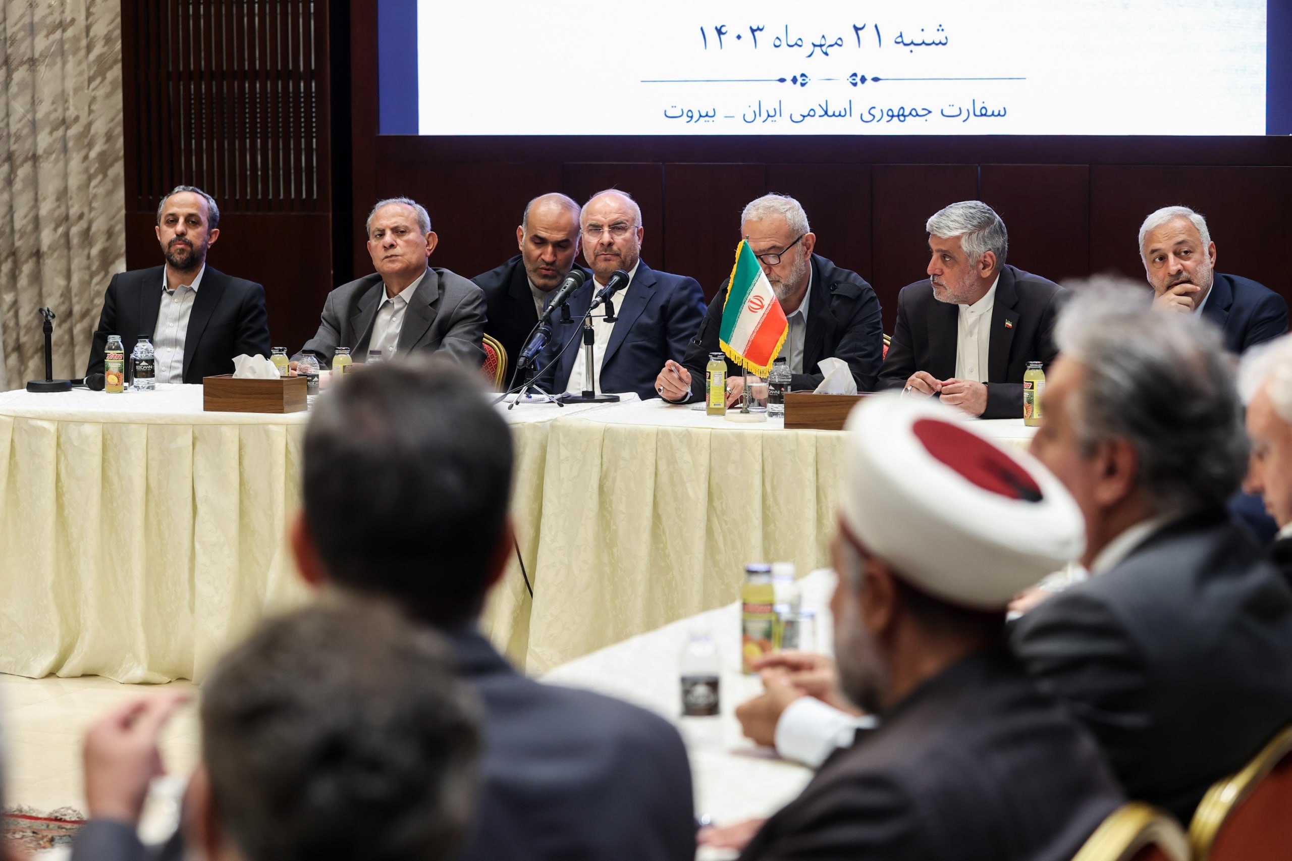 دیدار جمعی از فعالان سیاسی، احزاب و گروه‌های سیاسی مقاومت با قالیباف