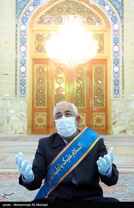 غبار رویی مسجد مقدس جمکران 