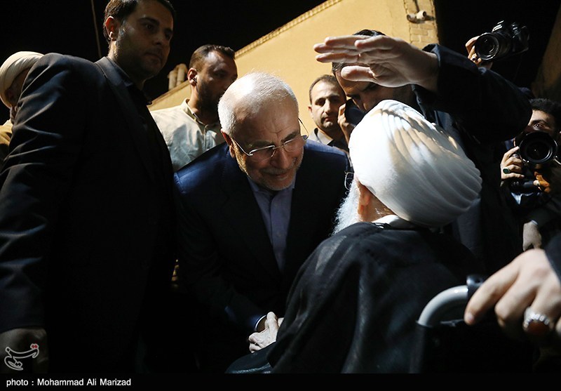  مراسم ترحیم و بزرگداشت همسر آیت‌الله سیستانی در قم