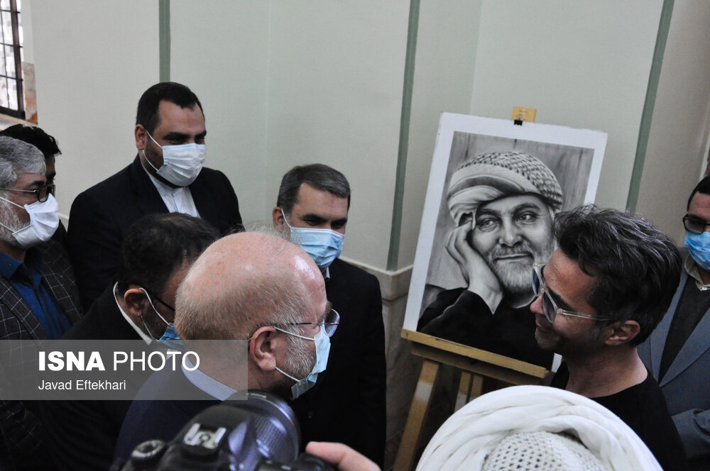 حضور قالیباف در مراسم بزرگداشت شهید مدرس