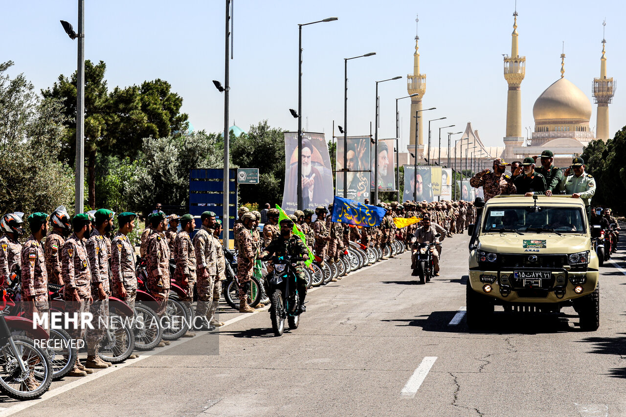 رزمایش امنیتی دفاعی قرارگاه شهید فهمیده