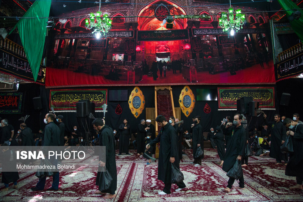 مراسم عزاداری شب تاسوعای حسینی