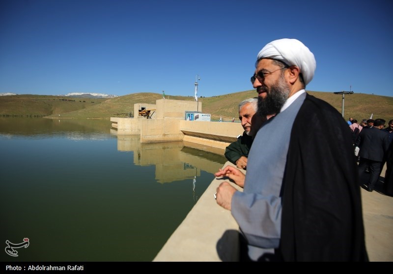  آئین شکرگزاری سرریز شدن سد اکباتان همدان