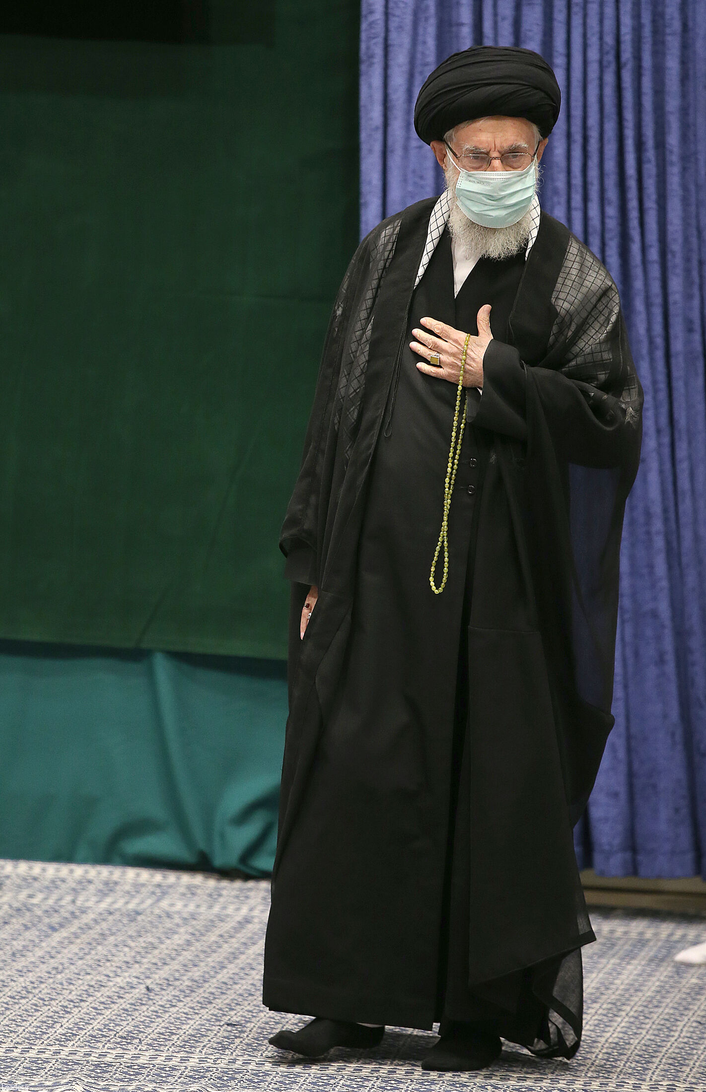 مراسم عزاداری اربعین حسینی با حضور رهبر انقلاب