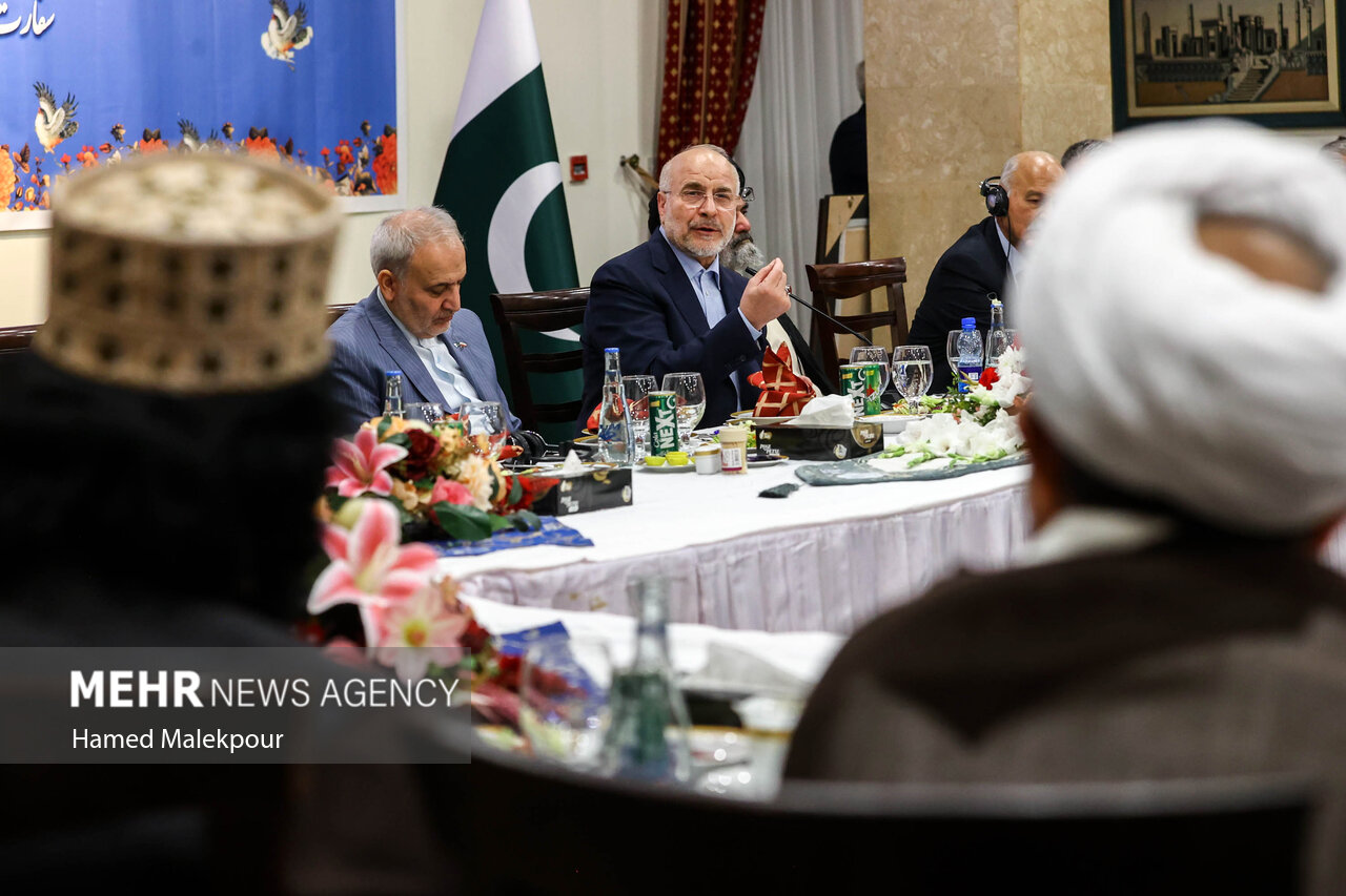 دومین روز سفر رئیس مجلس به پاکستان