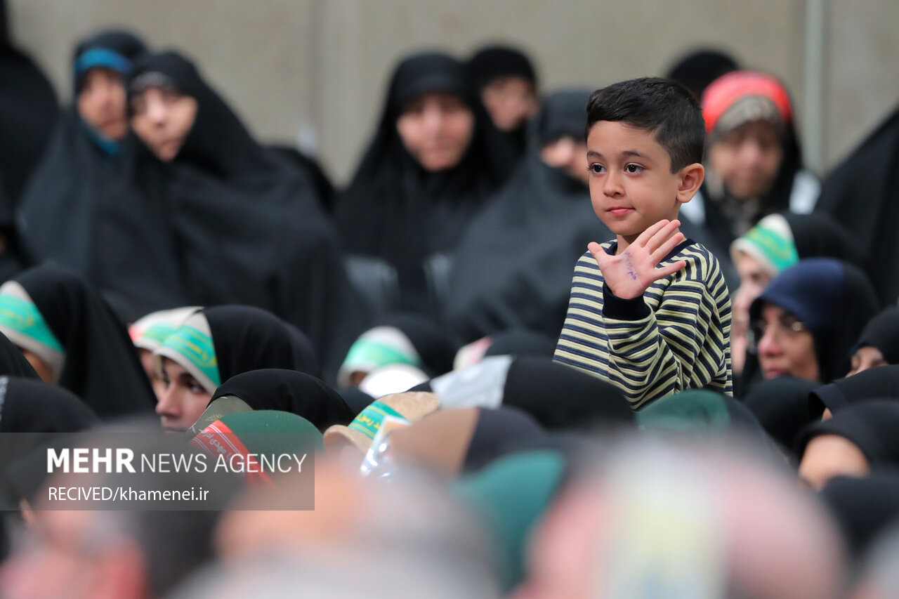 دیدار فعالان دفاع مقدس با رهبر انقلاب