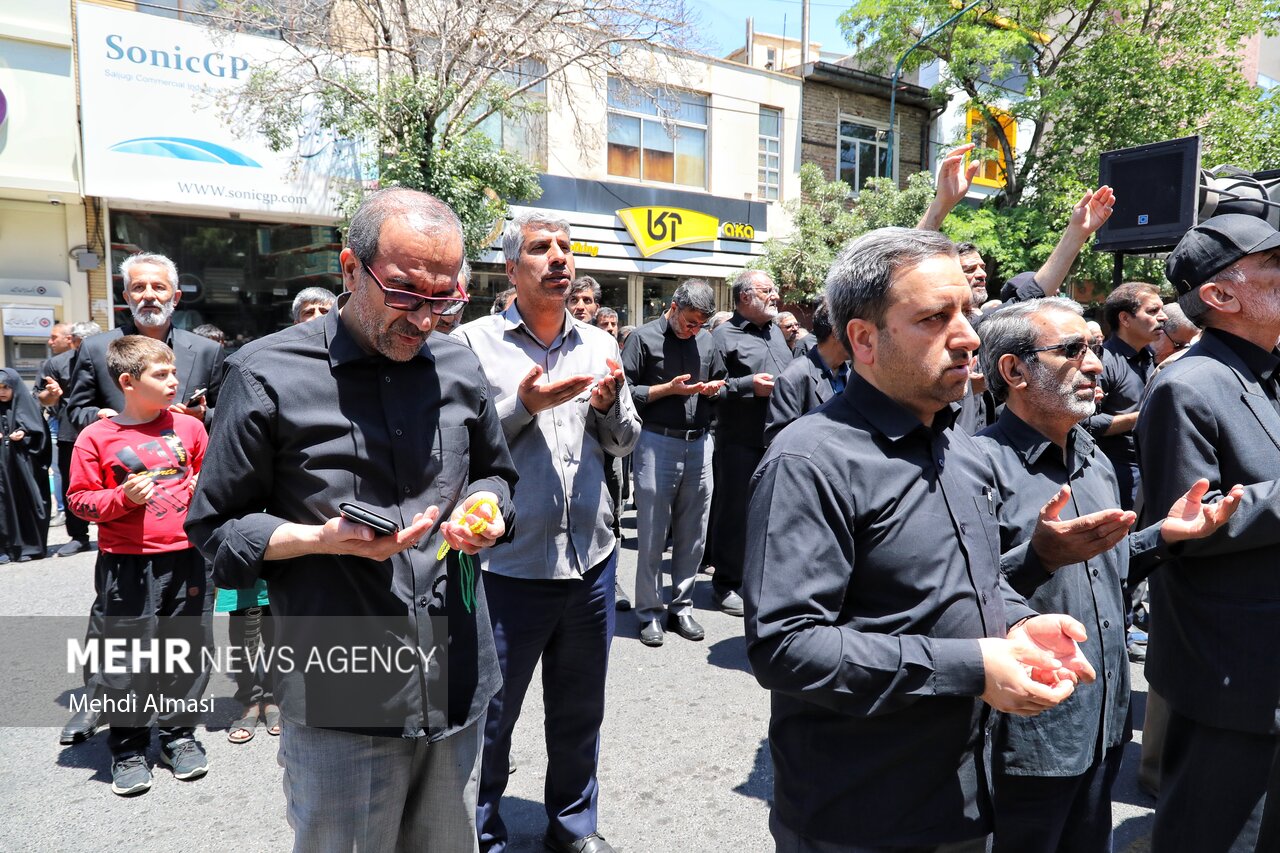 دسته عزاداری سالگرد ارتحال امام خمینی (ره) در زنجان