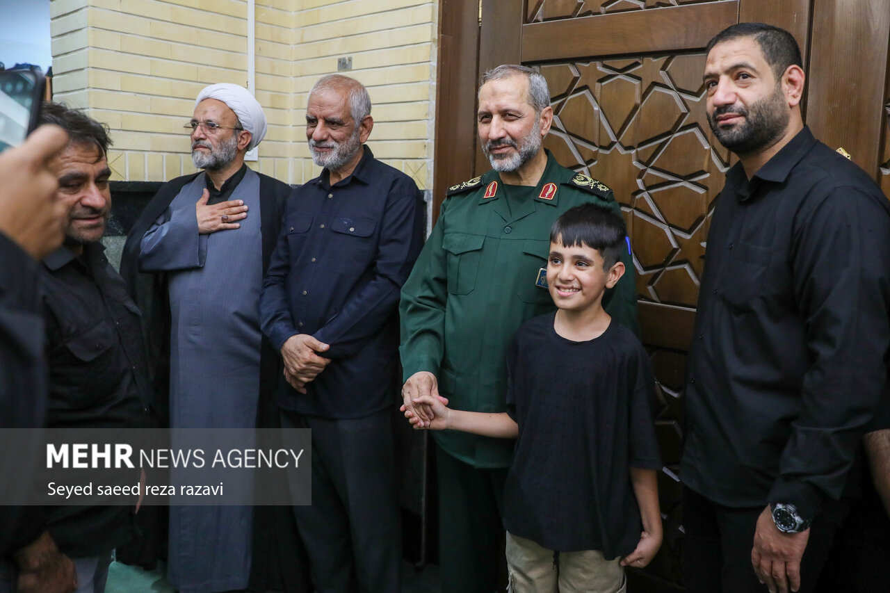 مراسم گرامیداشت اربعین شهدای هوافضای سپاه با حضور قالیباف 